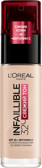 Тональный крем L'Oreal Paris Infaillible Стойкий матирующий - 15 фарфоровый