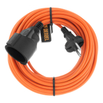 Удлинитель-шнур силовой Garden Series, ПВС, 10м, 1 розетка 3 x 1,5 мм, Denzel