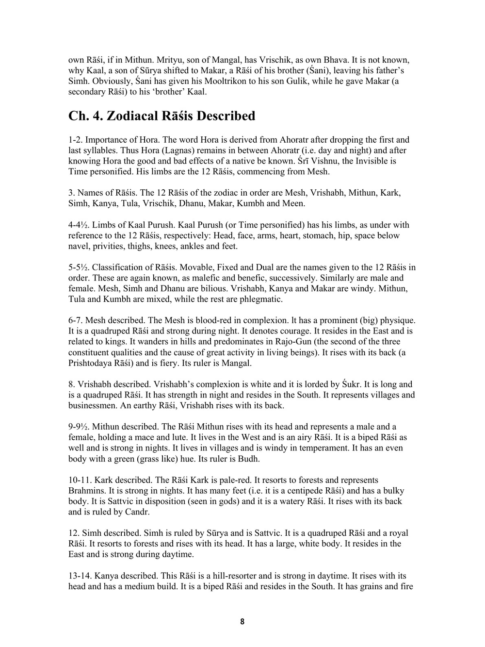 Parashara Hora Sastra | Parashara