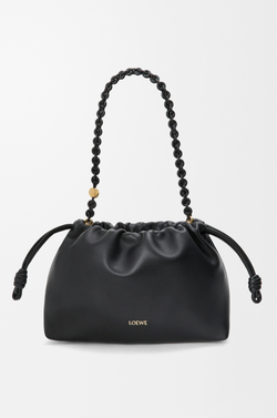 Loewe Сумка Flamenco среднего размера из мягкой кожи ягненка наппа, черный