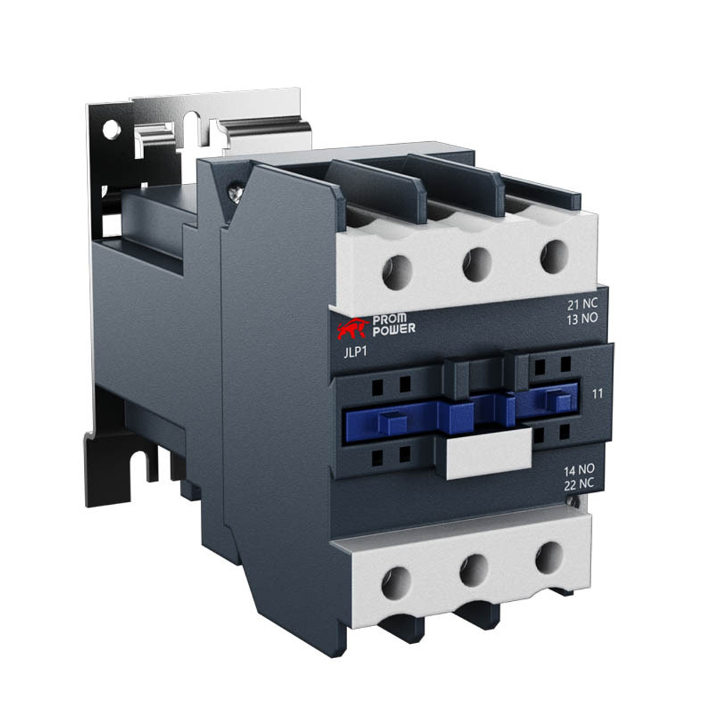 Контактор JLP1-D95-11-BD (DC24), 95A, 3 полюса, доп контакты 1НО+1НЗ, напряжение катушки 24VDC