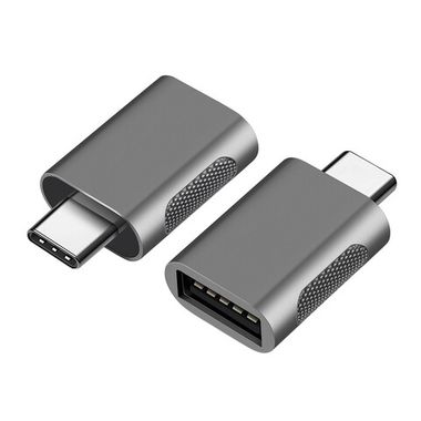 Adapter Male USB3.0 to Type-C Grey MOQ:500 (ST0817)