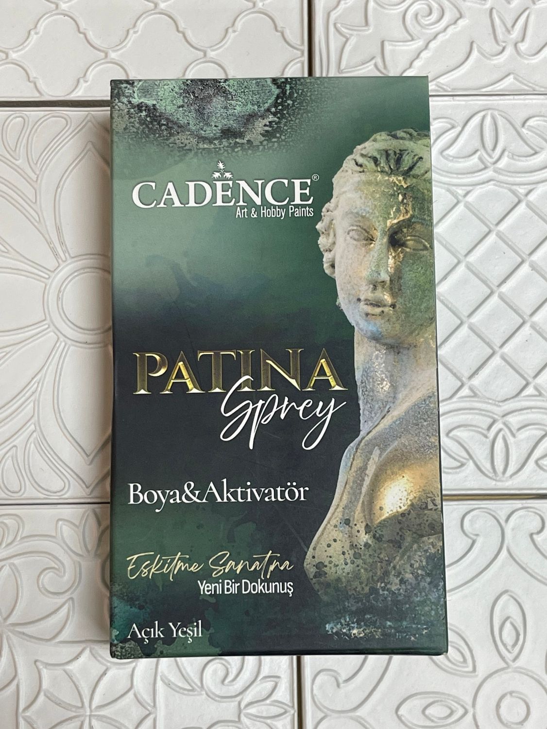 набор, Patina spray set  СВЕТЛО ЗЕЛЕНЫЙ 50мл+50мл, cadence