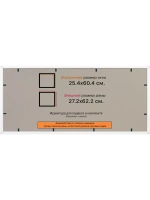 Рамка для постера и фотографий 25x60