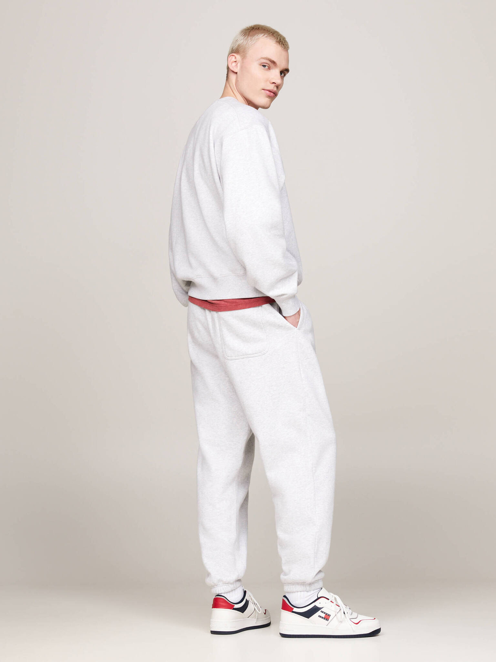 Худи Tommy Jeans - серый(DM0DM19757)