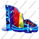 Коммерческий надувной батут-скалодром "Подъем"