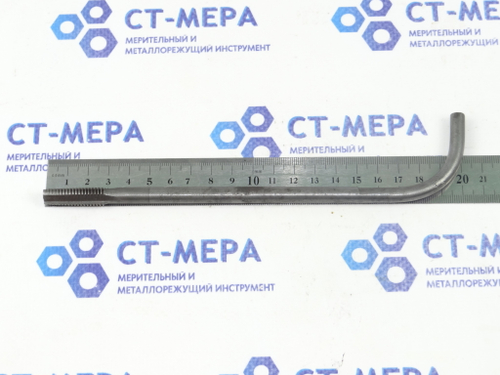Метчик гаечный М10 (0151) с изогнутым хвостовиком L=200