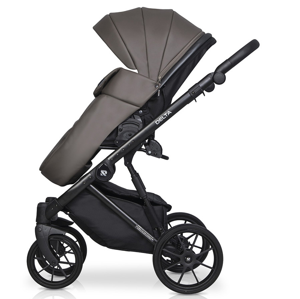 Детская коляска Riko Basic Delta Ecco 3 в 1 12 Mokka