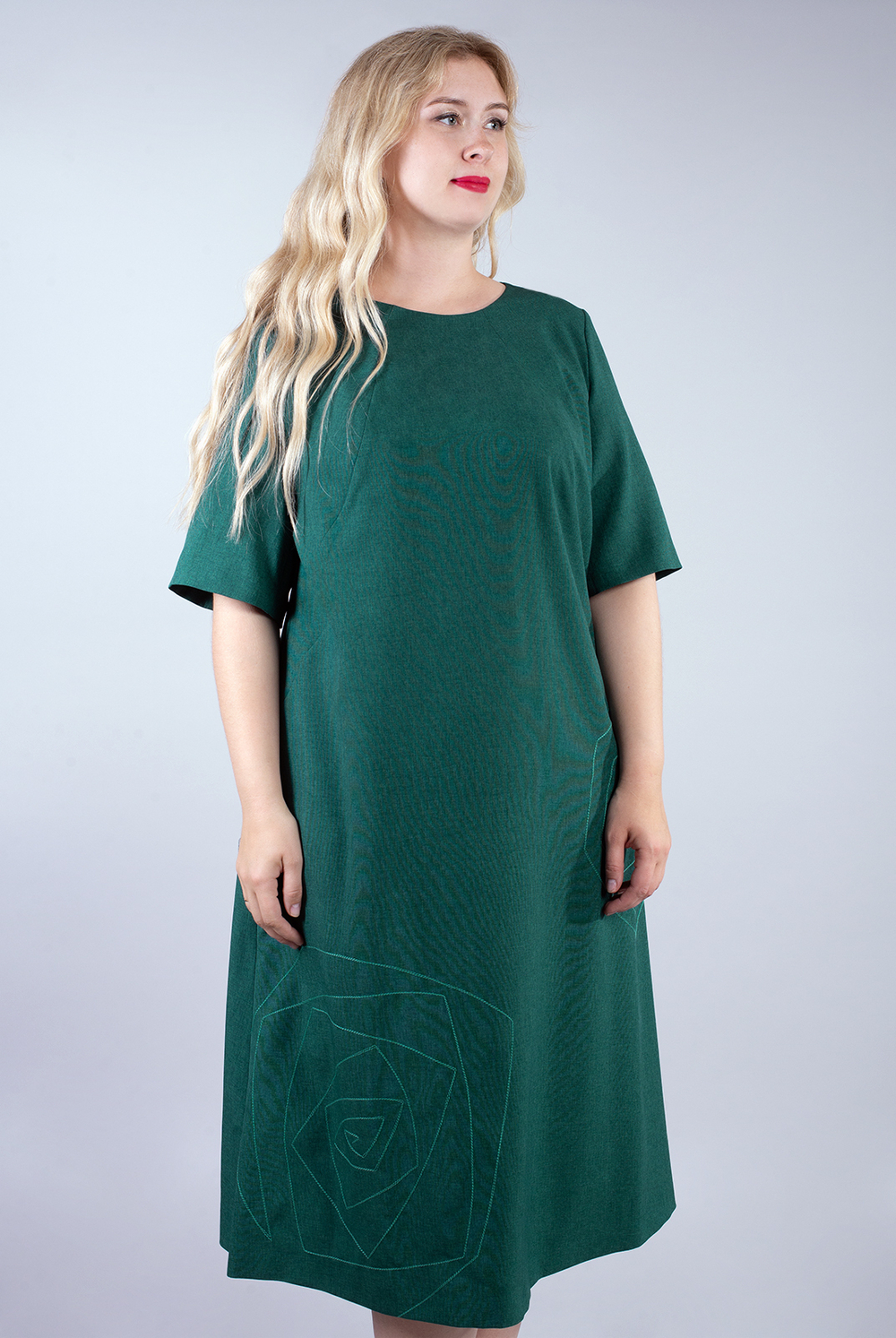 Платье женское 3221ЛП, Авокадо #259Ав053221ЛП