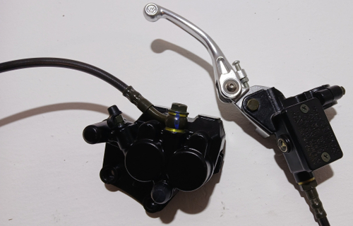 Гидравлические тормоза передние от Питбайк  Motoland GS Motors S12