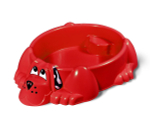 Песочница Собачка 373 красный (Sheffilton KIDS)