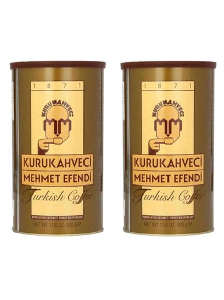 Кофе молотый Kurukahveci Mehmet Efendi банка 500 г 2 шт