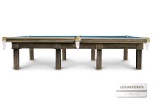 Сибирь СБ 8 ЛДСП (РП, Ochre, ЛДСП_22, Сукно amp;quot;Euro Pro 50amp;quot; ш1.98м Yellow green, Х/б сетка)