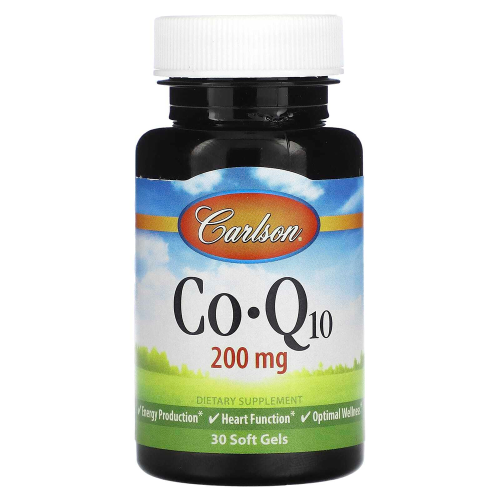 Carlson, Co-Q10, 30 мягких таблеток