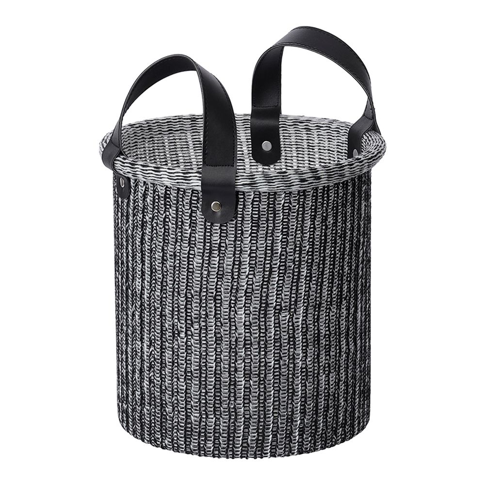 Корзина для хранения Sustainable collection, Ø22х23 см, черная