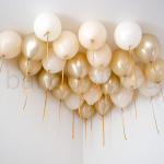 Шары россыпью "Кремовое золото"
