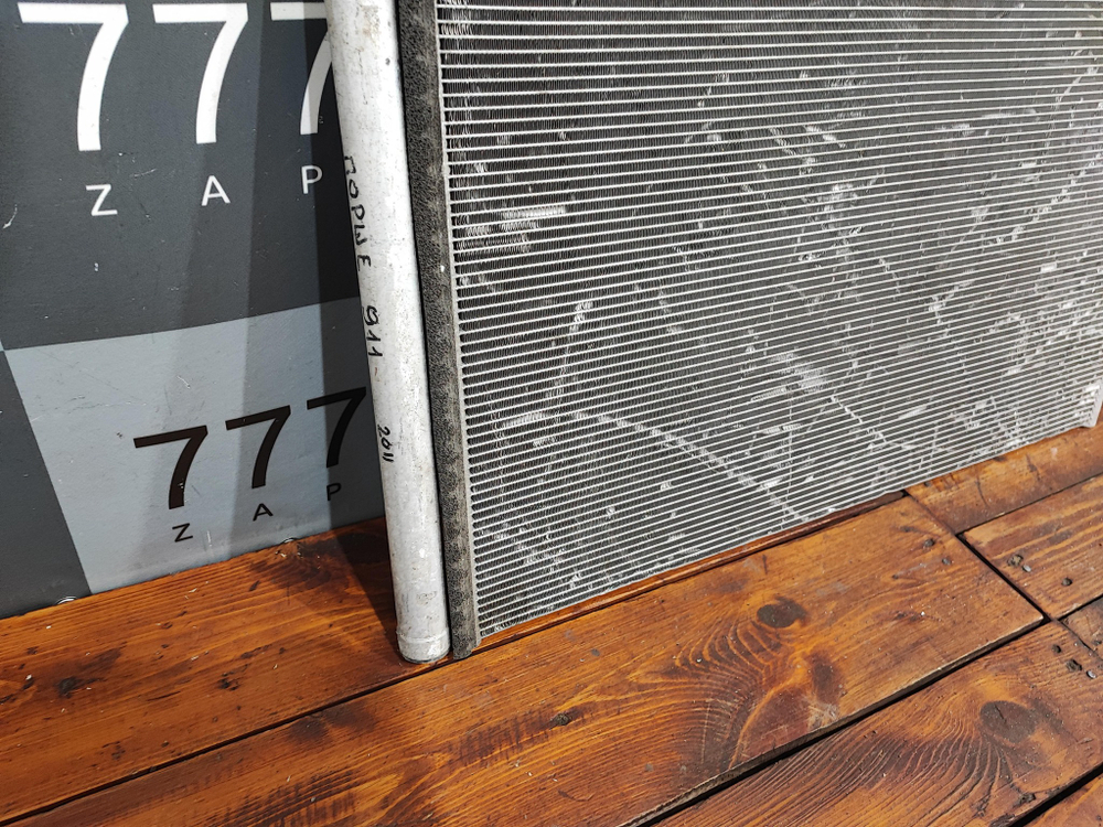 Радиатор кондиционера Volkswagen Touareg 2 10-18 Б/У Оригинал 7P0820411B