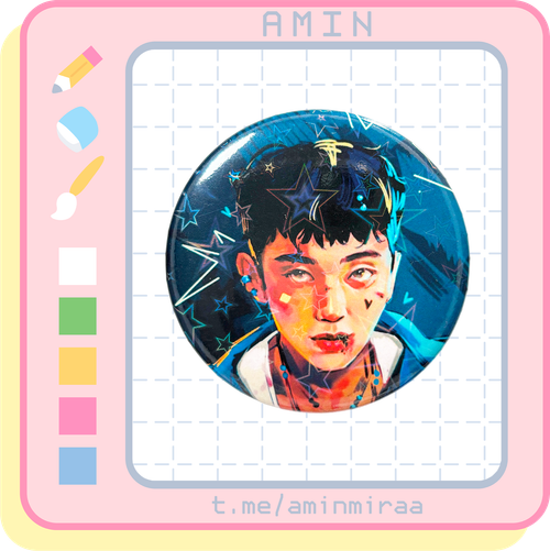 Плюшка / Значок #01 / P1Harmony