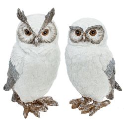 GAEM Фигурка декоративная "Сова", L10 W9 H18,5 см, 2в.