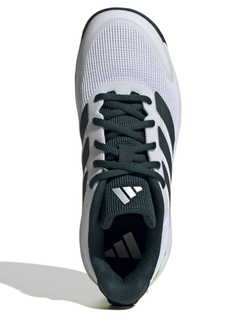 Детские Кроссовки теннисные Adidas Ubersonic K - pure teal/silver metallic/lucid lemon