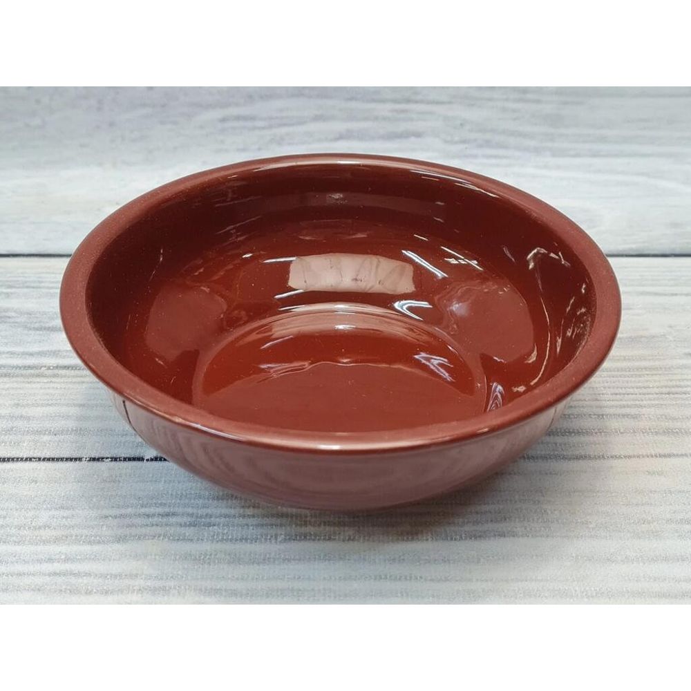 Салатник 600 мл d 16,5 см h6 см "Стандарт" керамика ПГ [6]