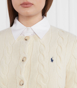 Хлопковый кардиган POLO RALPH LAUREN - кремовый(211910443)