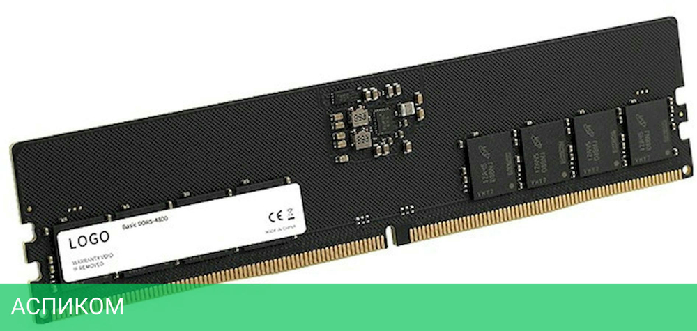 Оперативная память Netac Basic 8GB DDR5 4800МГц (NTBSD5P48SP-08)