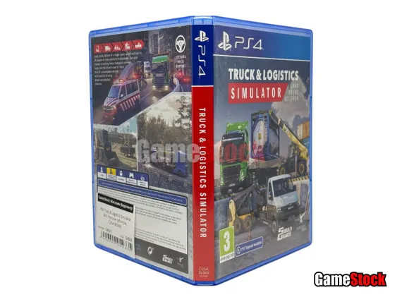 PS4 Truck & Logistics Simulator (Б/У, Русские субтитры, CUSA-39369)
