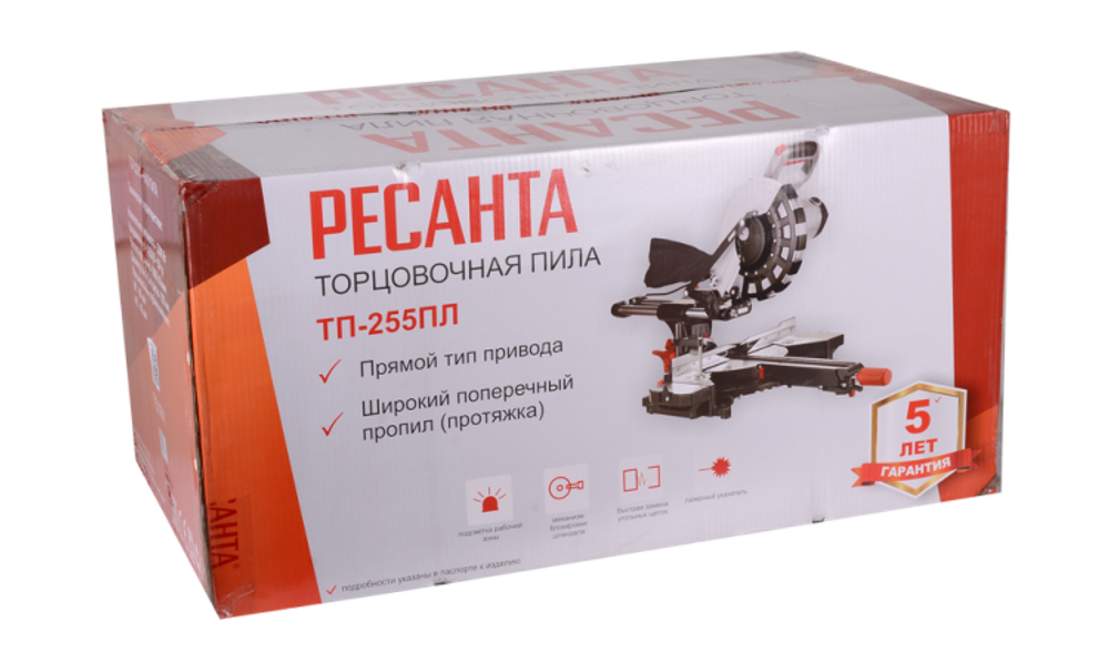 Торцовочная пила Ресанта ТП-255ПЛ