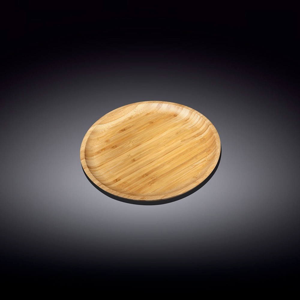 Блюдо для подачи круг. d=10 см. бамбук Wilmax /1/12/120/