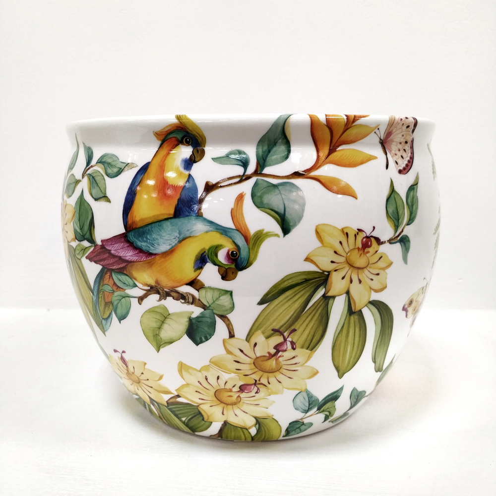 Кашпо круглое Мадагаскар