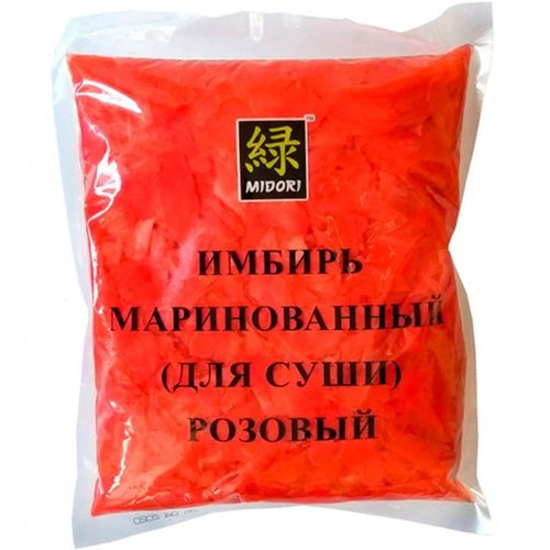 Имбирь  Midori маринованный розовый, 1 кг