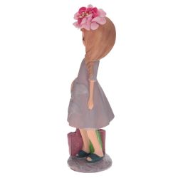 GAEM Фигурка декоративная "Девочка", L6,5 W6 H18,5 см, 4в.
