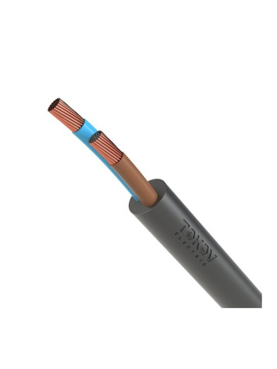 Провод TOKOV ELECTRIC ПВС 2х2.5 380В Ч (уп.100м) 1945517