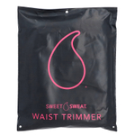 Sports Research, Sweet Sweat®, триммер для талии, большой размер, черный и розовый, 1 пояс