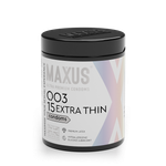 Презервативы Maxus, тонкие, латекс, железный кейс,15 шт.