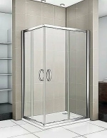 Душевой уголок Good Door INFINITY CR-120-90-C-CH стекло прозрачное/профиль хром