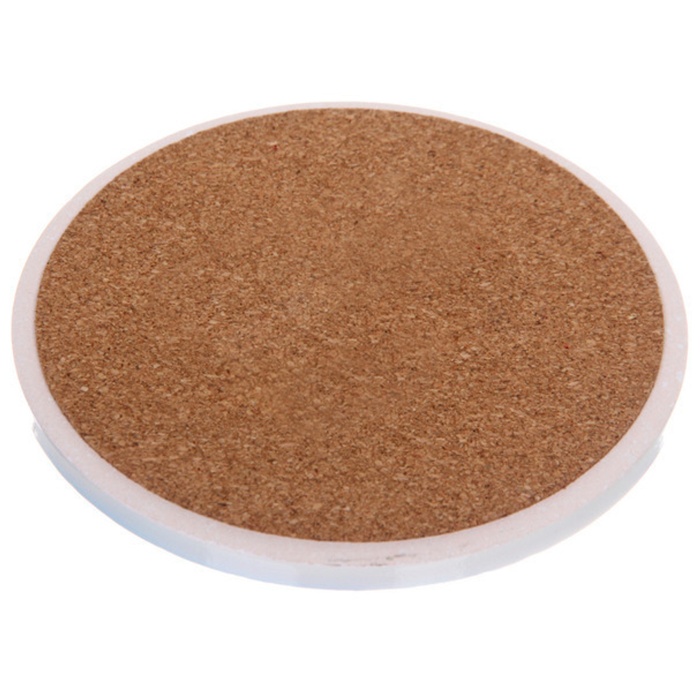 Подставка под кружку керамическая 10см «Новогодний Дракоша Йоки»