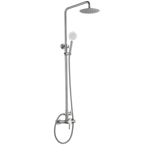 Душевая система для ванны, Solone, с картриджем, нерж, EZA16-A090