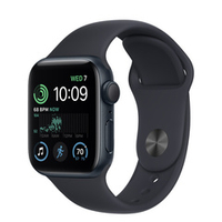 Смарт-часы Apple Watch Series SE (2nd Gen) 40mm (2024), Midnight Aluminum Case with Midnight Sport Band M/L (GPS)
