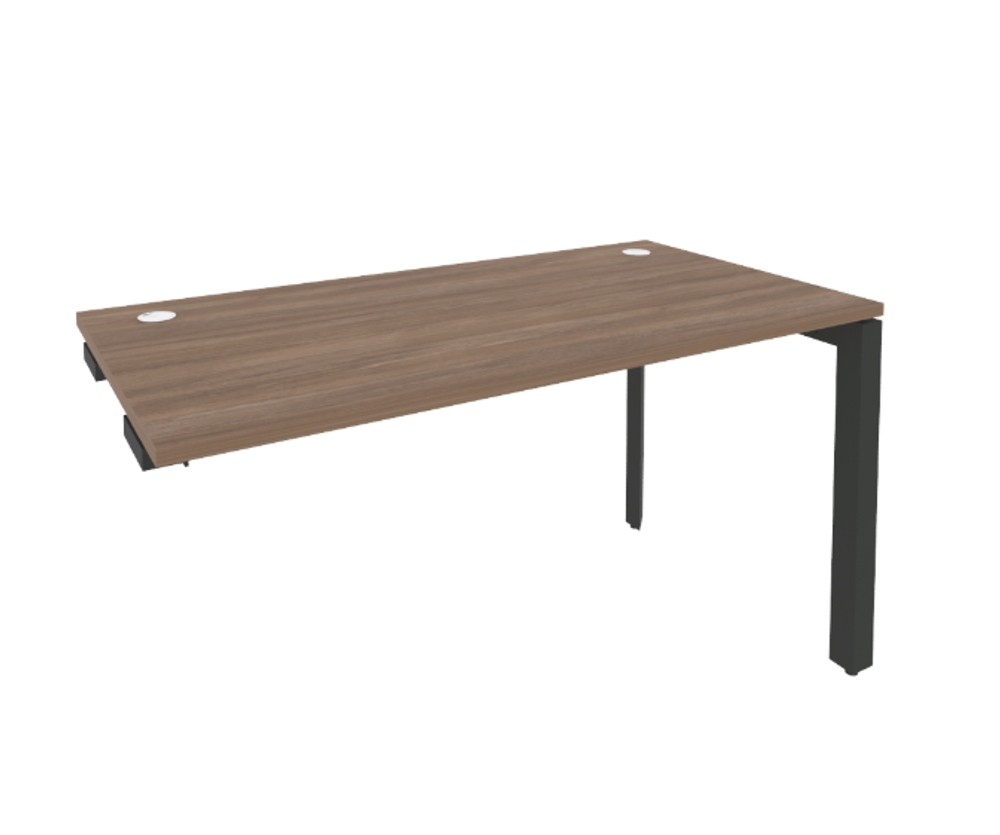 Стол-приставка на П-образном м/к к опорным элементам Onix