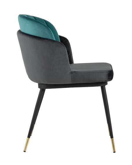 Стул Penn бирюзовый/серый