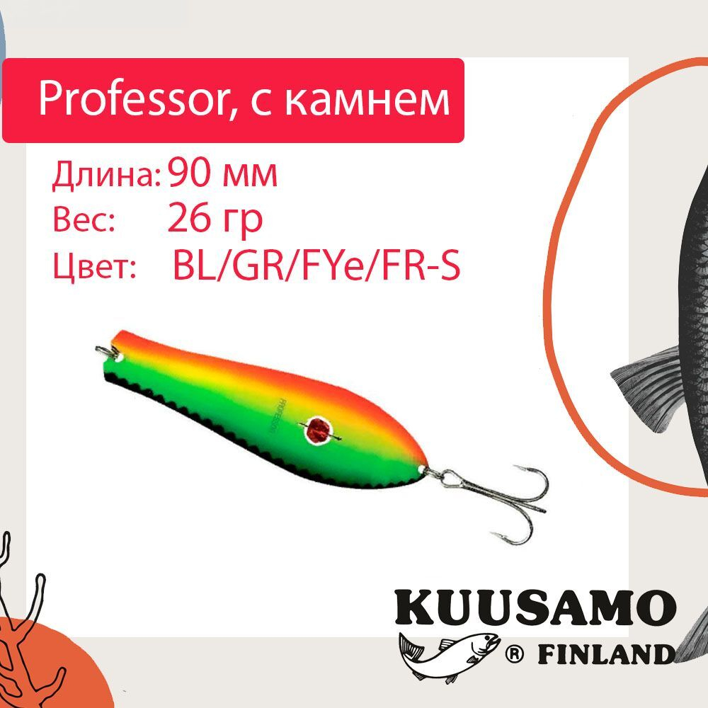 Блесна для рыбалки Kuusamo Professor