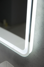 Зеркало BelBagno Marino 60 SPC-MAR-600-800-LED-TCH-SND с подсветкой с голосовым управлением и подогревом
