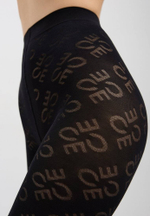 CONTE PRIME Колготки женские с отсылкой к логотипу бренда