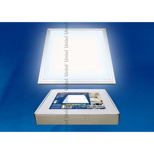 ULP-3030-18/DW SILVER Светильник светодиодный потолочный «Uniel». Размер 300*300mm. Цвет серебристый. Цвет свечения дневной белый. В комплекте с адапт