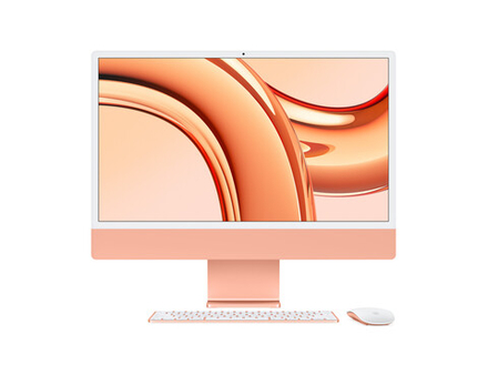 Apple iMac M3, 2023, 16GB, 1TB, 8-CPU, 10-GPU, Orange (Оранжевый)