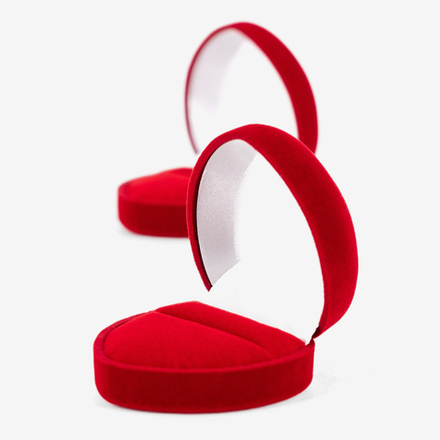 Футляр сердечко среднее, серия "Романтика"