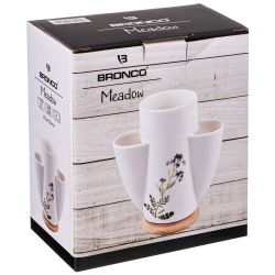 ПОДСТАВКА ПОД СТОЛОВЫЕ ПРИБОРЫ BRONCO "MEADOW" 14,5*7*16,5 СМ (КОР=12ШТ.)