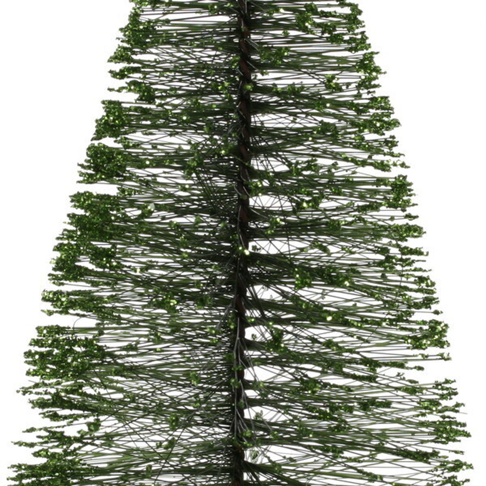 Ёлка декоративная «Сияние» 16 см, салатовый